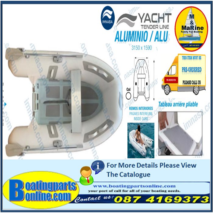 INFLATABLE BOAT 310 YACHT LINE WHITE BO08500113200
