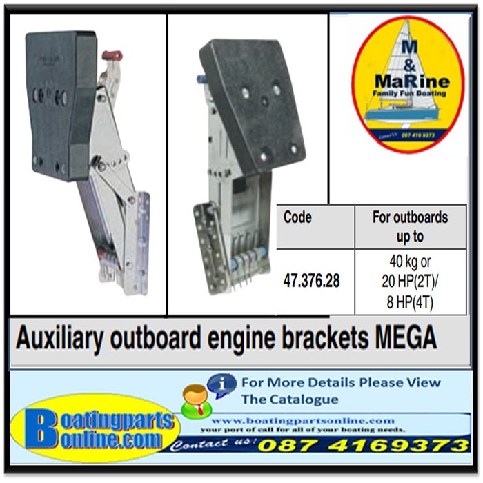 Auxiliary outboard engine brackets MEGA EN0954737628